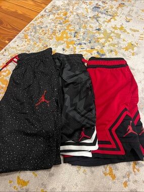 3 pairs of Jordan shorts